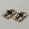 Alloy Rhinestone Shoe Decorations AJEW-WH0401-24-2