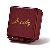 Square & Word Jewelry Cardboard Jewelry Boxes CBOX-C015-01A-01-2