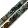 Natural African Turquoise(Jasper) Beads Strands G-F762-A14-01-1