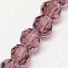 Glass Beads Strands EGLA-J042-6mm-06-3