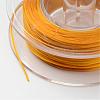 Japanese Eco-Friendly Dyed Flat Elastic Crystal String EW-F005-0.6mm-04-4