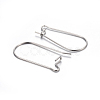 304 Stainless Steel Hoop Earring Findings STAS-P223-01P-02-2