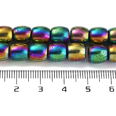 Synthetic Magnetic Hematite Beads Strands G-P545-H01-01B-1