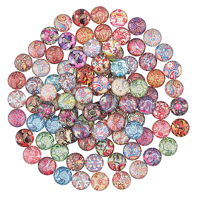 Glass Cabochons GGLA-PH0006-05-1