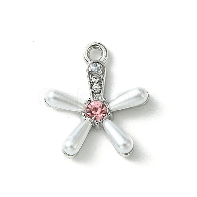 Alloy and Rhinestone Pendant FIND-Z045-01A-P-1