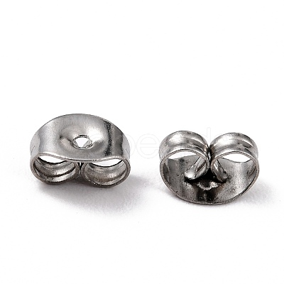 Tarnish Resistant 304 Stainless Steel Ear Nuts X-STAS-O084-02-1