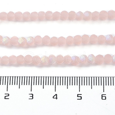 Transparent Glass Beads Strands EGLA-A044-T4mm-MB22-1