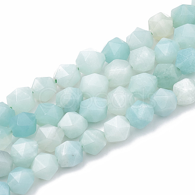 Natural Amazonite Beads Strands G-S332-10mm-009-1