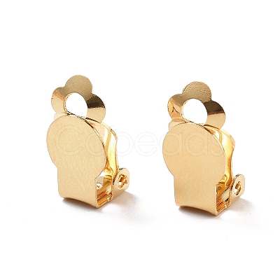 304 Stainless Steel Clip-on Earring Findings STAS-T045-33A-G-1