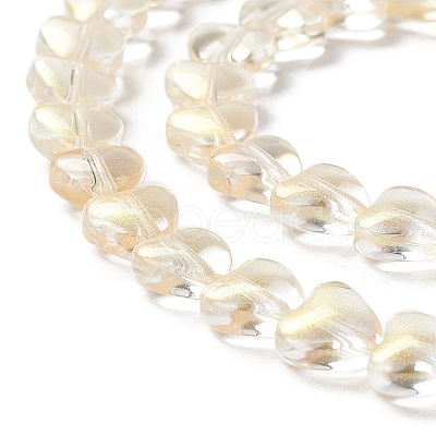 Transparent Glass Beads Strand GLAA-F112-01C-1