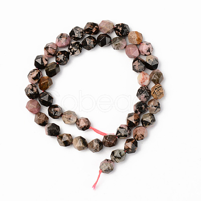 Natural Rhodonite Beads Strands G-S368-001B-1