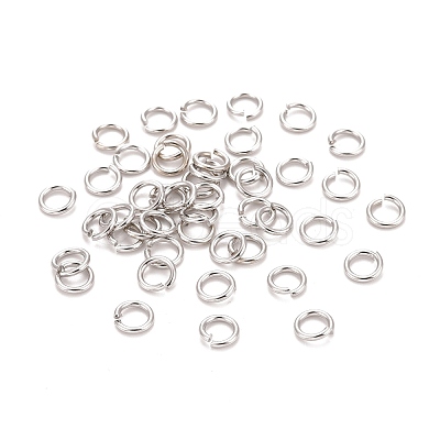 Brass Jump Rings KK-M165-6mm-01P-NR-1