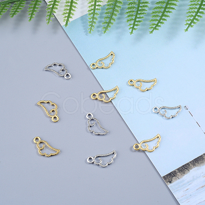 20Pcs 2 Color Retro Zinc Alloy Pendants PALLOY-CJ0001-133-1