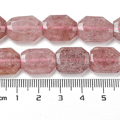 Natural Strawberry Quartz Beads Strands G-P544-B01-01-1