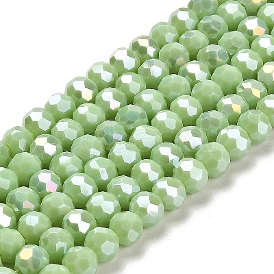 Opaque Glass Beads Stands EGLA-A035-P6mm-B20-1