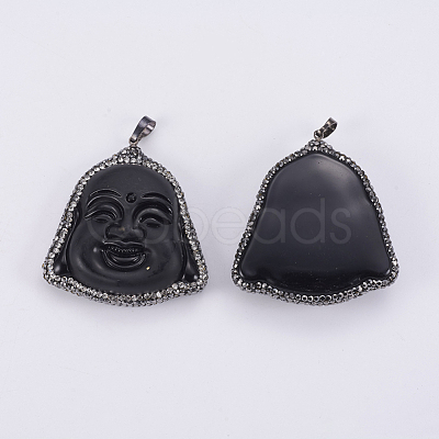 Glass Big Pendants G-L477-D01-1