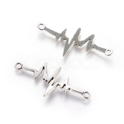 Tibetan Style Zinc Alloy Links connectors PALLOY-P178-19AS-1