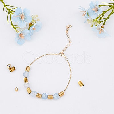 HOBBIESAY 180Pcs 3 Style Brass Beads FIND-HY0001-73-1