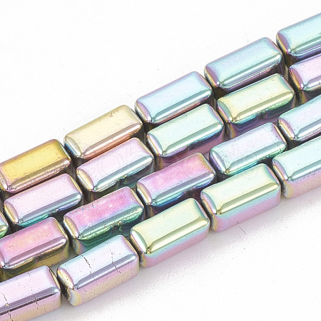 Electroplate Non-magnetic Synthetic Hematite Beads Strands G-N0322-11B-1
