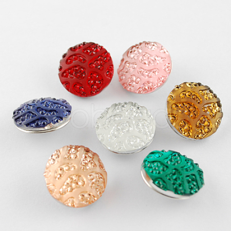 Brass Jewelry Snap Buttons RESI-S080-M-1