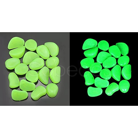 Plastic Imitation Luminous Stone Display Decoration PW-WG21176-06-1