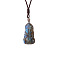 Natural Labradorite Pendants Necklaces, Human, 31.50 inch(80cm)