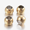 304 Stainless Steel Beads Spacers, Rondelle, Golden, 3x2mm, Hole: 1.5mm