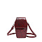 Halloween Spider Web Coffin Shaped PU leather Crossbody Bags, for Women, Dark Red, 22x14x6.5cm