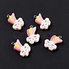 Opaque Resin Star with Cloud Pendants RESI-G040-A07-2