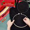 Christmas Theme DIY Canvas Tote Bag Santa Claus Embroidery Making Kit DIY-WH0029-31-3