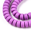 Handmade Polymer Clay Beads Strands CLAY-N008-008B-1-3