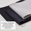 BENECREAT 3Pcs 3 Colors 95% Cotton & 5% Elastic Fiber Ribbing Fabric for Cuffs FIND-BC0004-41-5