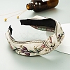Ethnic Style Embroidery Flower Cloth Hair Bands PW-WG24576-01-1
