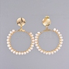 Dangle Stud Earrings EJEW-JE03987-3