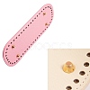 2Pcs 2 Colors PU Leather Knitting Crochet Bags Nail Bottom Shaper Pad DIY-SZ0001-84B-4