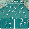 Unicraftale 304 Stainless Steel Linking Rings STAS-UN0008-59P-5