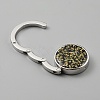 Zinc Alloy Bag Hanger Purse Hooks BAGH-WH0001-A09-3