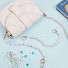 PandaHall Elite ABS Imitation Pearl Nugget Beaded Bag Handles FIND-PH0009-43-4