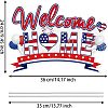 Plastic Yard Signs Display Decorations DIY-WH0248-002-3