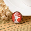 Christmas Jewelry Safety Brooches JEWB-K001-01AB-1