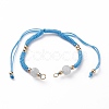 Adjustable Nylon Thread Braided Bracelet Making AJEW-JB00851-01-1