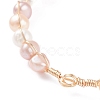 Natural Cultured Freshwater Pearl Beaded Bracelets for Women BJEW-JB07724-02-5