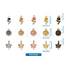 Tibetan Style Alloy Pendants PALLOY-TA0001-72-9