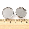 304 Stainless Steel Brooch Base Settings FIND-D035-02B-P-3