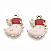 Eco-Friendly Zinc Alloy  Pendants ENAM-R051-08-03G-NR-1