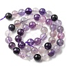 Natural Fluorite Beads Strands G-E598-02B-2