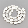 Electroplate Non-magnetic Synthetic Hematite Beads Strands G-T061-158-3