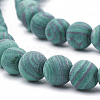 Synthetic Malachite Beads Strands X-G-T106-198-2
