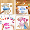 PET Hollow Out Drawing Painting Stencils DIY-WH0405-0097-4