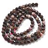 Natural Rhodonite Beads Strands G-G161-A08-03-3